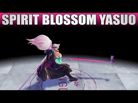 Spirit Blossom Yasuo Skin - League Of Legends