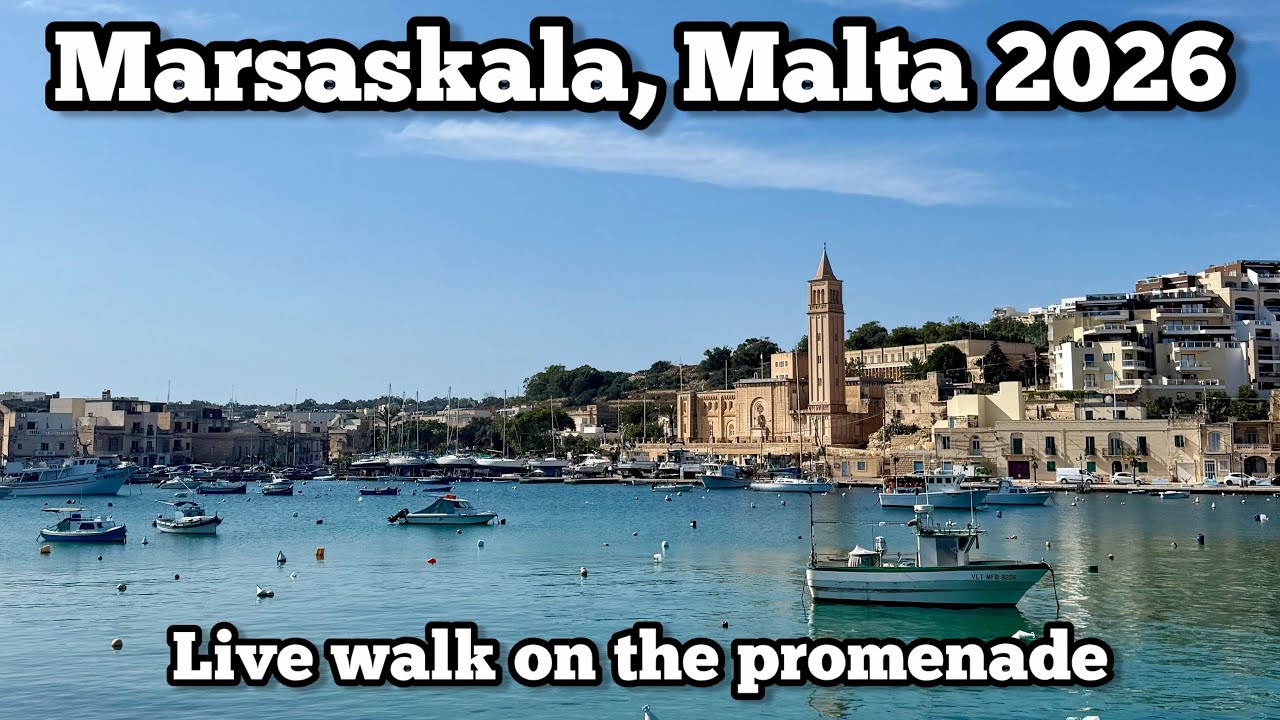 Marsaskala, Malta - walk on the promenade