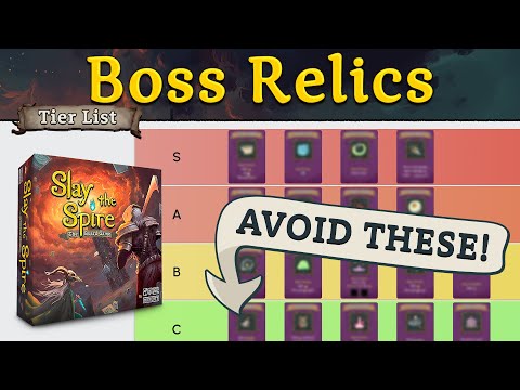 Every Boss Relic Ranked | Slay the Spire: The Board Game