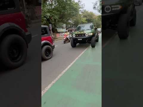 Toyota Fj Cruiser (Carnet entry to India) spotted at Kochi💥