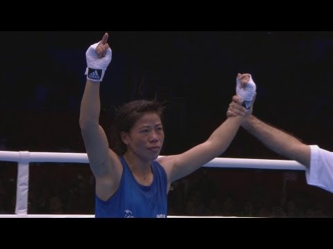 Michalczuk (POL) v Himangte (IND) - Women's Fly 51kg Round Of 16 Full Bout - London 2012 Olympics