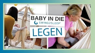 So legst du dein Baby in die swing2sleep Federwiege