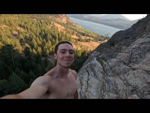 Plum Line (5.10a) - Skaha Bluffs POV