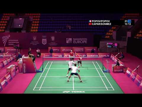 Match point - Christo POPOV / Toma Junior POPOV vs Mehmet CAPAR / Emre SONMEZ - MD R32 #EBC21​​​​