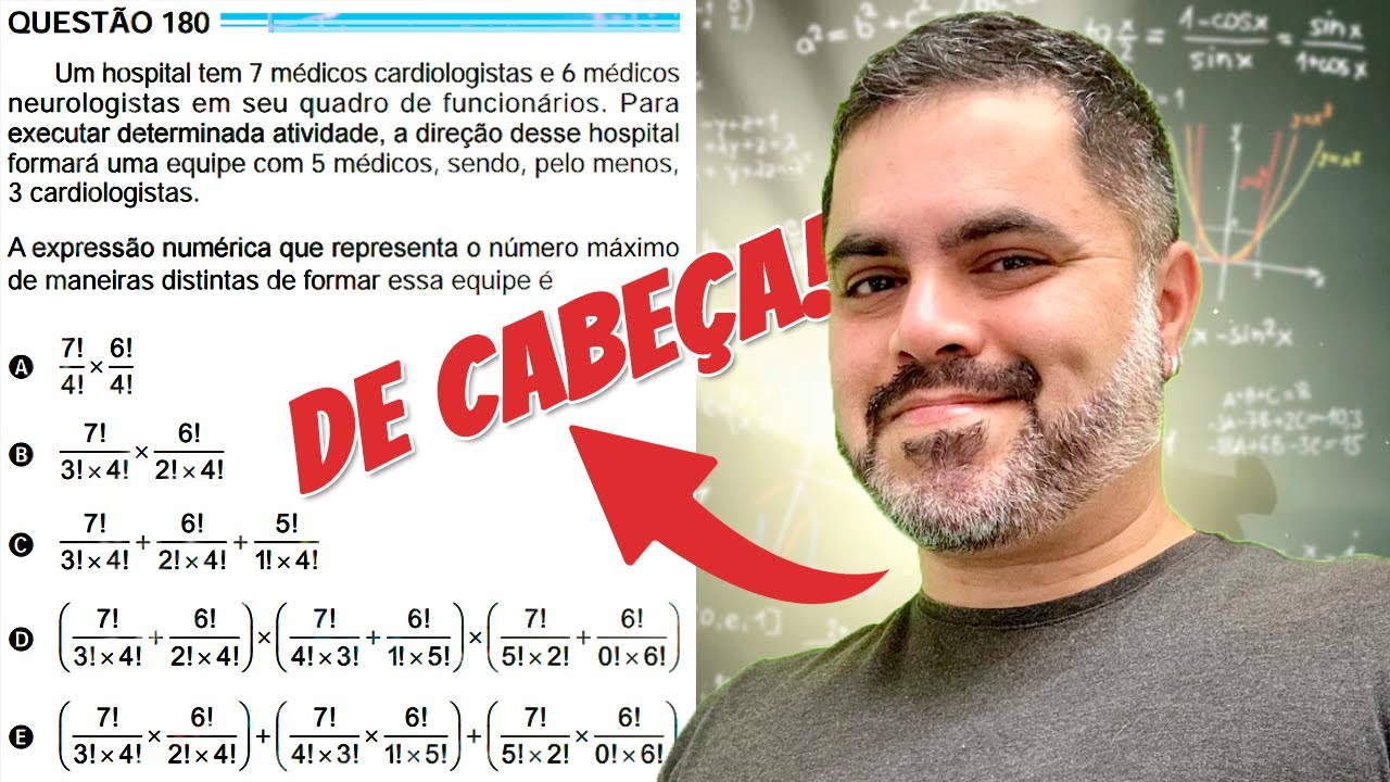 🤯 3 DIFFICULT MATH QUESTIONS FROM ENEM 2024 TO DO BY HEAD + 2 Bonus Questions