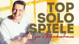 12 Spiele die einem wunderbar die Zeit im Krankenhaus vertreiben