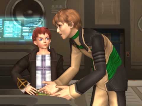 Xenosaga Episode II HD Cutscene 10 - Arrival on Second Miltia - ENGLISH