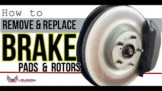 How to Remove and Replace Front Brake Pads and Rotors | 2019 Lexus IS300