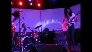 The Coathangers "Drive", live at Brooklyn Night Bazaar,  06-21-2014