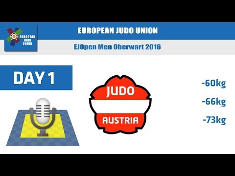 European Judo Open Men - Oberwart 2016 - Day 1