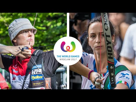 Lisa Unruh v Jessica Tomasi – recurve women's semifinal | Wroclaw 2017 World Games