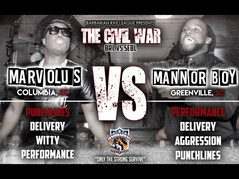 BRL PRESENTS: THE CIVIL WAR | MARVOLUS VS. MANNOR BOY