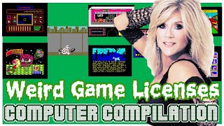 Weird Game Licenses on 8 Bit Computers | Compilation