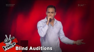 Louis Παναγιώτου - Walking On Sunshine | 8o Blind Audition | The Voice of Greece