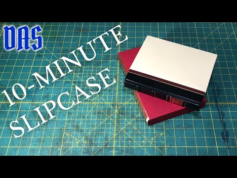 Making the 10-Minute Slipcase // Adventures in Bookbinding