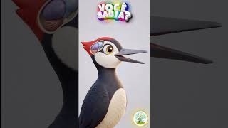 Você Sabia? Como o pica-pau aguenta tantas bicadas? 🐦🪵 #Shorts