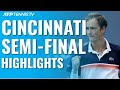Medvedev Surges Past Djokovic; Goffin Hits Milestone | Cincinnati 2019 Semi-Final Highlights