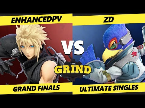 The Grind 204 GRAND FINALS - ZD (Wolf, Falco, Fox, ROB) Vs. enhancedpv [L] (Cloud) Smash Ultimate