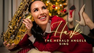 Hark! The Herald Angels Sing | @Felicity saxophonist &amp; @Andrey Chmut saxophone solo