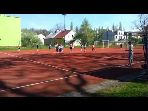 Zápas v Národní házené 28.4.2012-druhý poločas