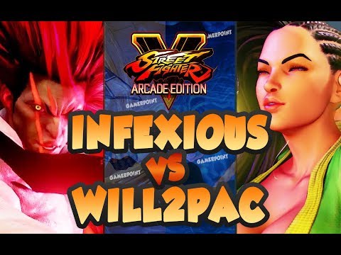 INFEXIOUS vs WILL2PAC [Necalli vs Laura] - Street Fighter V Arcade Edition Season 3.5