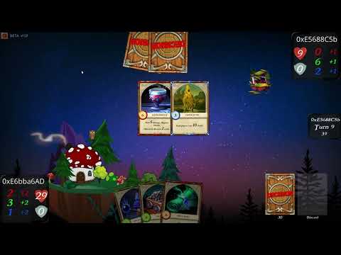 Card game from Kabana Club Battle Crypto