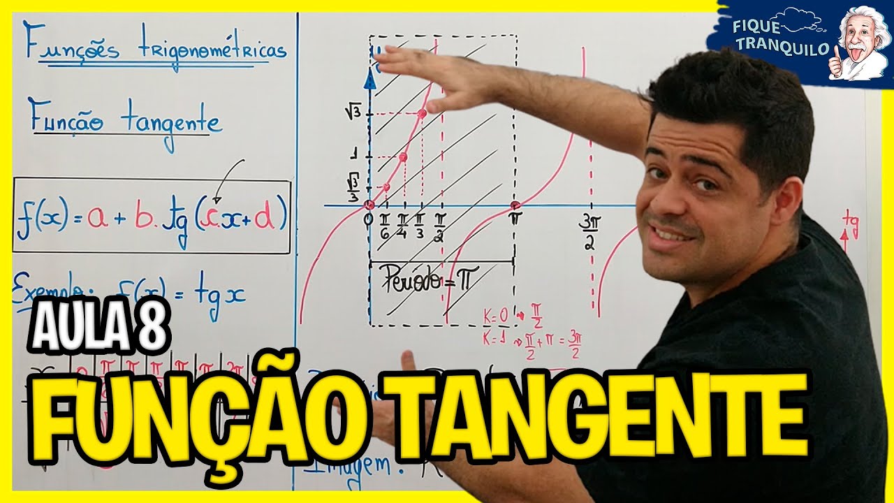 Funções trigonométricas | Funções circulares (ENEM) - Aula 8: Função tangente