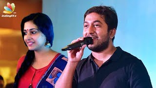 Vineeth sreenivasan sings Jimikki Kammal Song | Anu Sithara | Aana Alaralodalaral Audio Launch