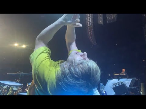 Thumbnail for The Who's Drummer Zac Starkey falling off stage at the London O2 12th July 2023. by zac stARKEY