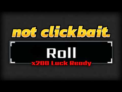 200X LUCK EXPLOIT IN SOL'S RNG (not clickbait)...