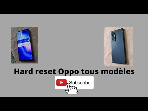 hard reset all Oppo exemple : find X3 neo