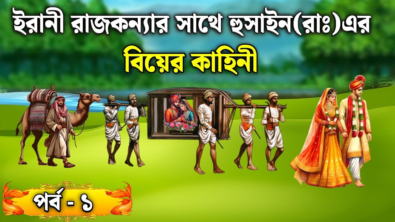 ইরানী রাজকন্যার সাথে ইমাম হুসাইন রাঃ এর বিবাহের কাহিনী ১ম পর্ব | ইসলামিক কাহিনী | JULFIKAR ALI