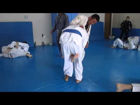 ディエゴ ガードから片足タックル・川北さん即スイープ！【千葉県・格闘技】