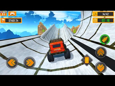 Monster Truck Game Impossible Car Stunts 3D - 4x4 GT Truck Race Driver - Android GamePlay #2