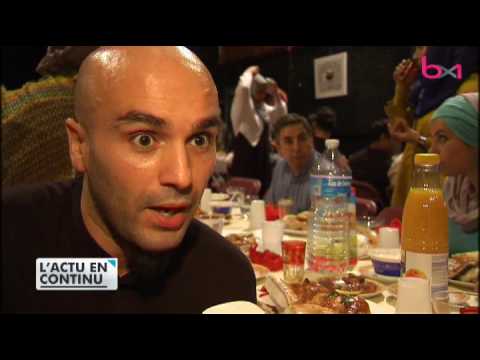 Iftar entre musulmans et non-musulmans pendant le ramadan à Bruxelles