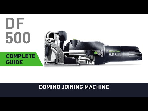 Complete guide to DF 500 DOMINO Joining Machine (9.29 mins)
