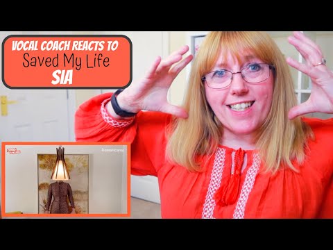 Vocal Coach Reacts to Sia 'Saved My Life' LIVE