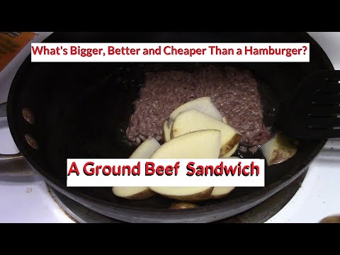 Ground Beef Sandwich