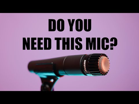 Обзор микрофона Shure SM57-LCE