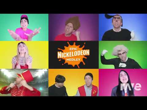 The Rock Vs Paperboy Vs Edward Scissorhands and Nickelodeon Medley