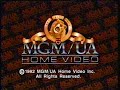 1992 MGM UA Home Video Copyright Screen