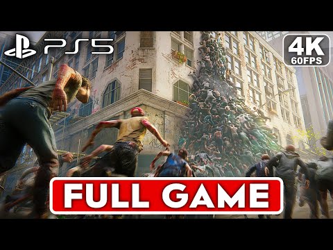 WORLD WAR Z Gameplay Walkthrough Part 1 FULL GAME [4K 60FPS PS5] - No Commentary