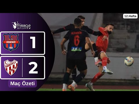 Göçmenköy İYSK 1-2 Gönyeli SK (12.Hafta Maç Özeti)