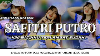 Download lagu DJ SAKERA SAFITRI PUTRO (KINI BATINKU TERLAMBAT SUDAH) GUAYENG VIRAL GAYENG TIKTOK ARGAN MUSIC 2026 mp3
