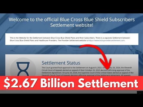 Bcbs Settlement Payout Update Payment Dates Claim Status Expected Amount