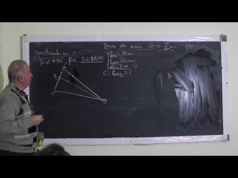 2/2 Lectia 1215 - Clasificarea Triunghiurilor - Constructia triunghiului in conditii date - Clasa 6
