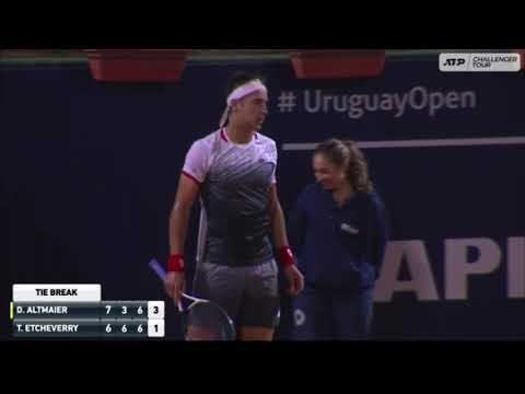 Etcheverry storms back from 3 match points down to win Montevideo semifinal against Altmaier