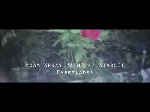 Foam Spray Paint // Starlit Everglades