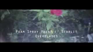 Foam Spray Paint // Starlit Everglades