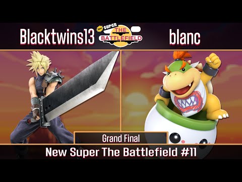 NSB # 11 | Blacktwins13 (Cloud) vs blanc (Bowser Jr) | Grand Final | SSBU Smash Ultimate